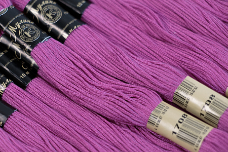 Нитки мулине IDEAL арт.ТВ (100% хлопок) 24х8м цв.389