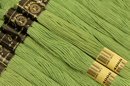 Нитки мулине IDEAL арт.ТВ (100% хлопок) 24х8м цв.389