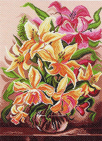 Рисунок на канве МАТРЕНИН ПОСАД арт.37х49 - 1134 Триумф Любви