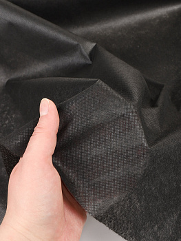 Флизелин IdealTex клей PA точечный 40г/м² черный 6040B 90см рул.100м